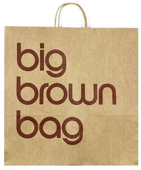 large brown bag bloomingdale's.